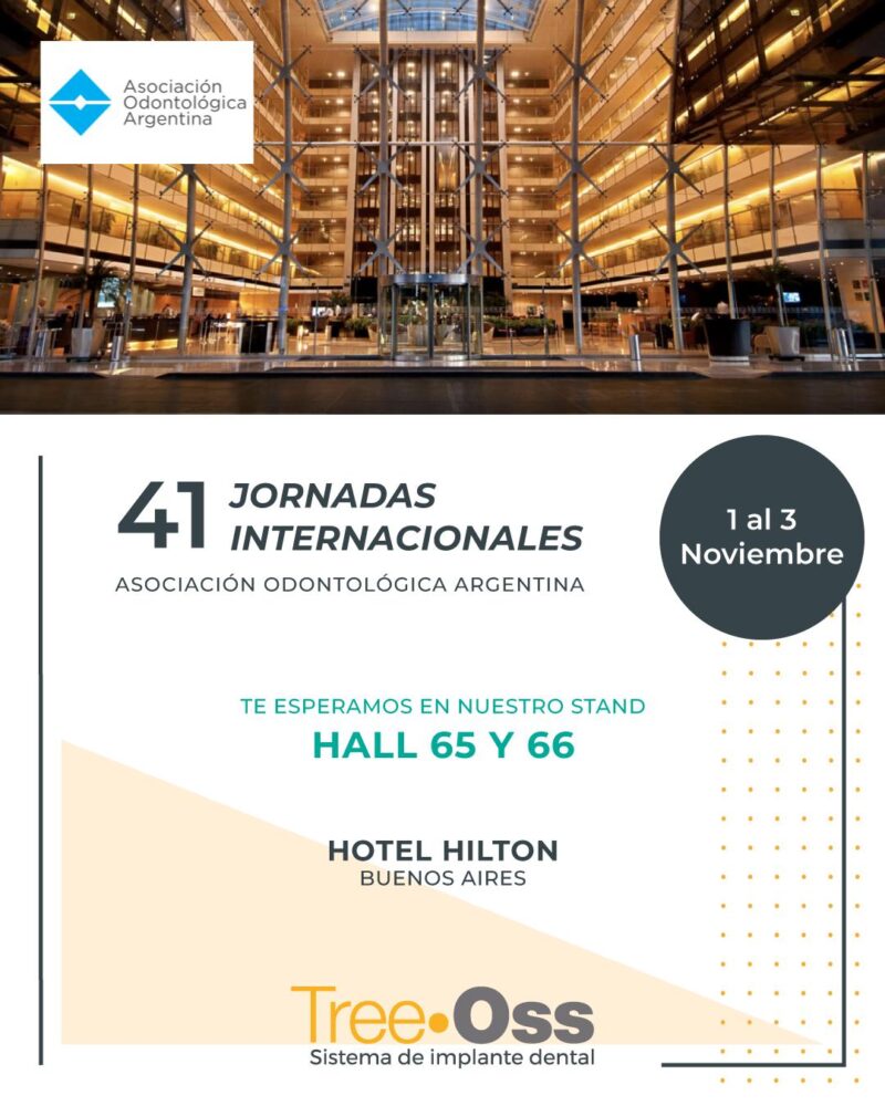 Jornadas Odontológicas de la AOA - Tree-Oss | Sistema de implante dental